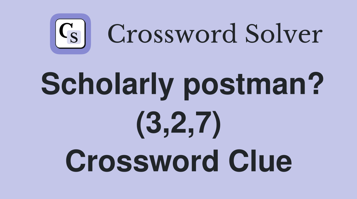 scholarly dissertation crossword clue